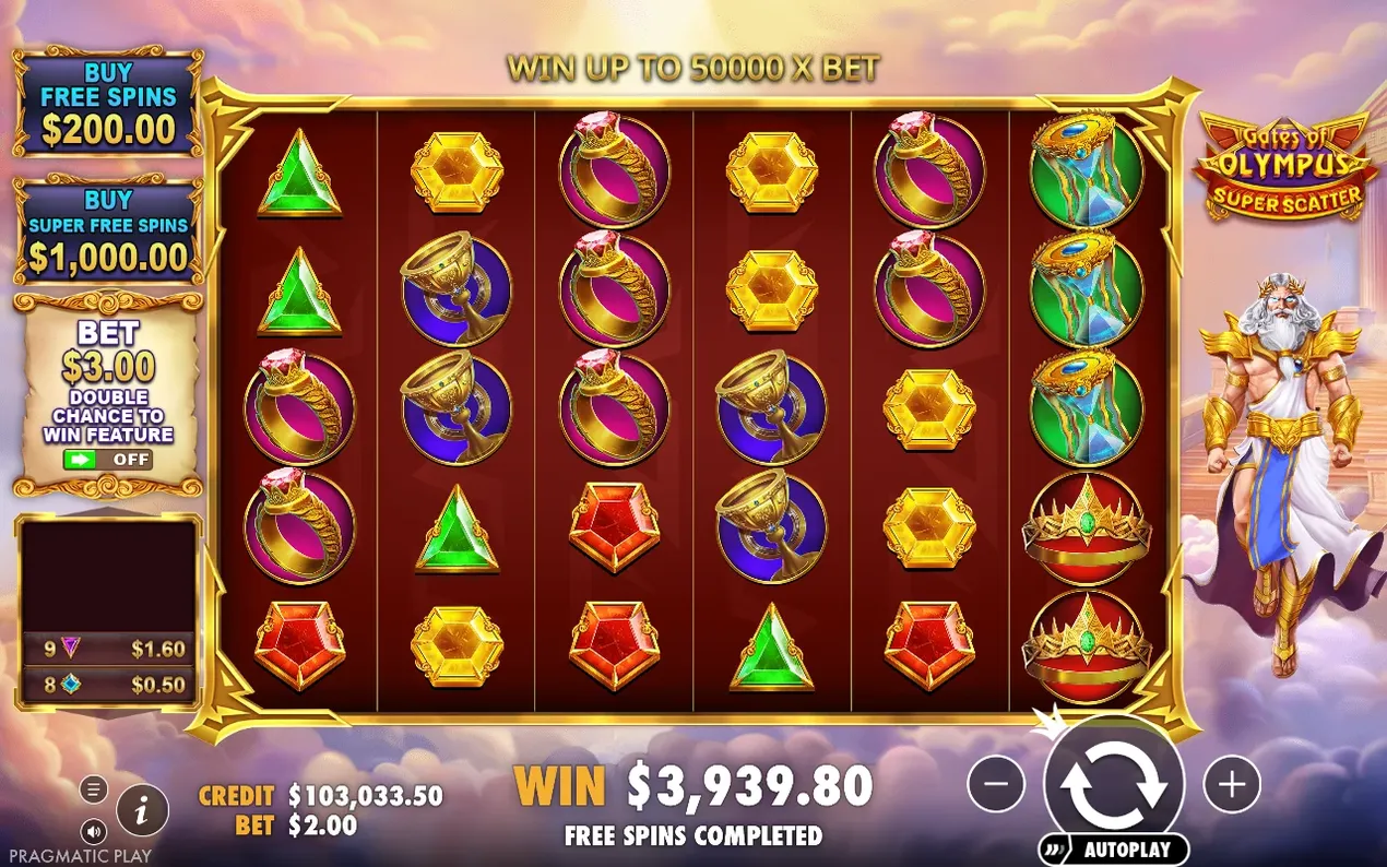 Gates of Olympus Super Scatter
